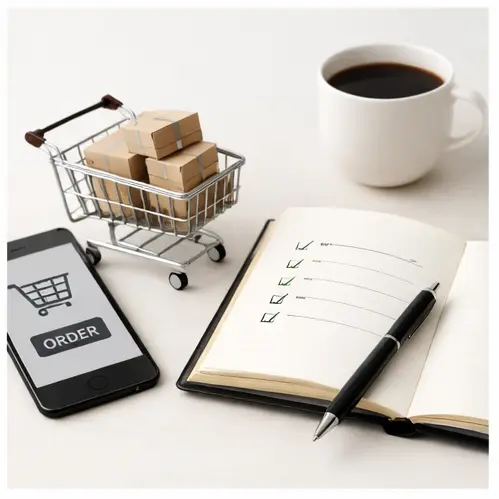 Daily checklist to increase online sales for small business.